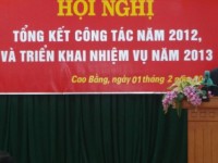 Đ/c Lý Hải Hầu, Phó chủ tịch UBND tỉnh                 kiêm Trưởng ban Quản lý Khu kinh tế tỉnh phát biểu tại Hội nghị