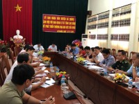 Uỷ ban nhân dân huyện Hà Quảng làm việc với  Ban Quản lý khu kinh tế