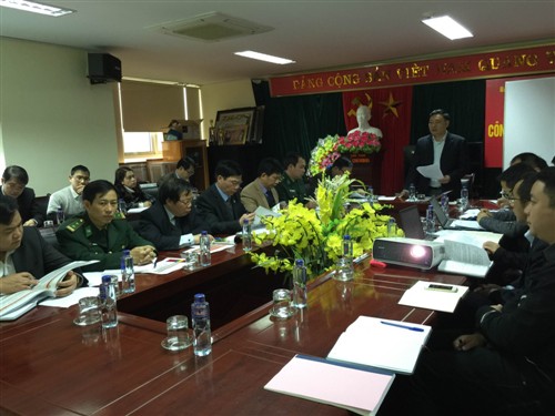 Đ/c Lê Thành Chung – Trưởng Ban, chủ trì phát biểu tại cuộc họp