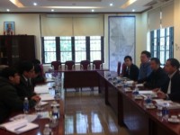 Ban quản lý cửa khẩu Tà Lùng làm việc với Đoàn đại biểu huyện Long Châu - Quảng Tây - Trung Quốc