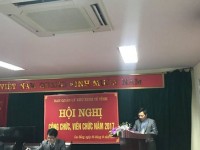 Hội nghị công chức, viên chức, người lao động năm 2017 - Ban quản lý khu kinh tế tỉnh Cao Bằng