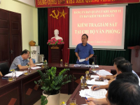 Kiểm tra thực hiện quy chế dân chủ ở cơ sở và dân vận khéo tại chi bộ Văn phòng –Đảng bộ Ban Quản lý khu kinh tế tỉnh Cao Bằng
