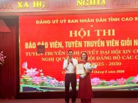 Tham gia Hội thi Báo cáo viên, Tuyên...