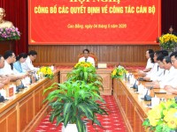 Tỉnh ủy công bố các quyết định về công...