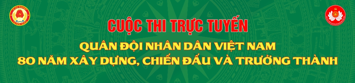 cuoc thi trac nghiem truc tuyen 80 nam thanh lap qdnd vn