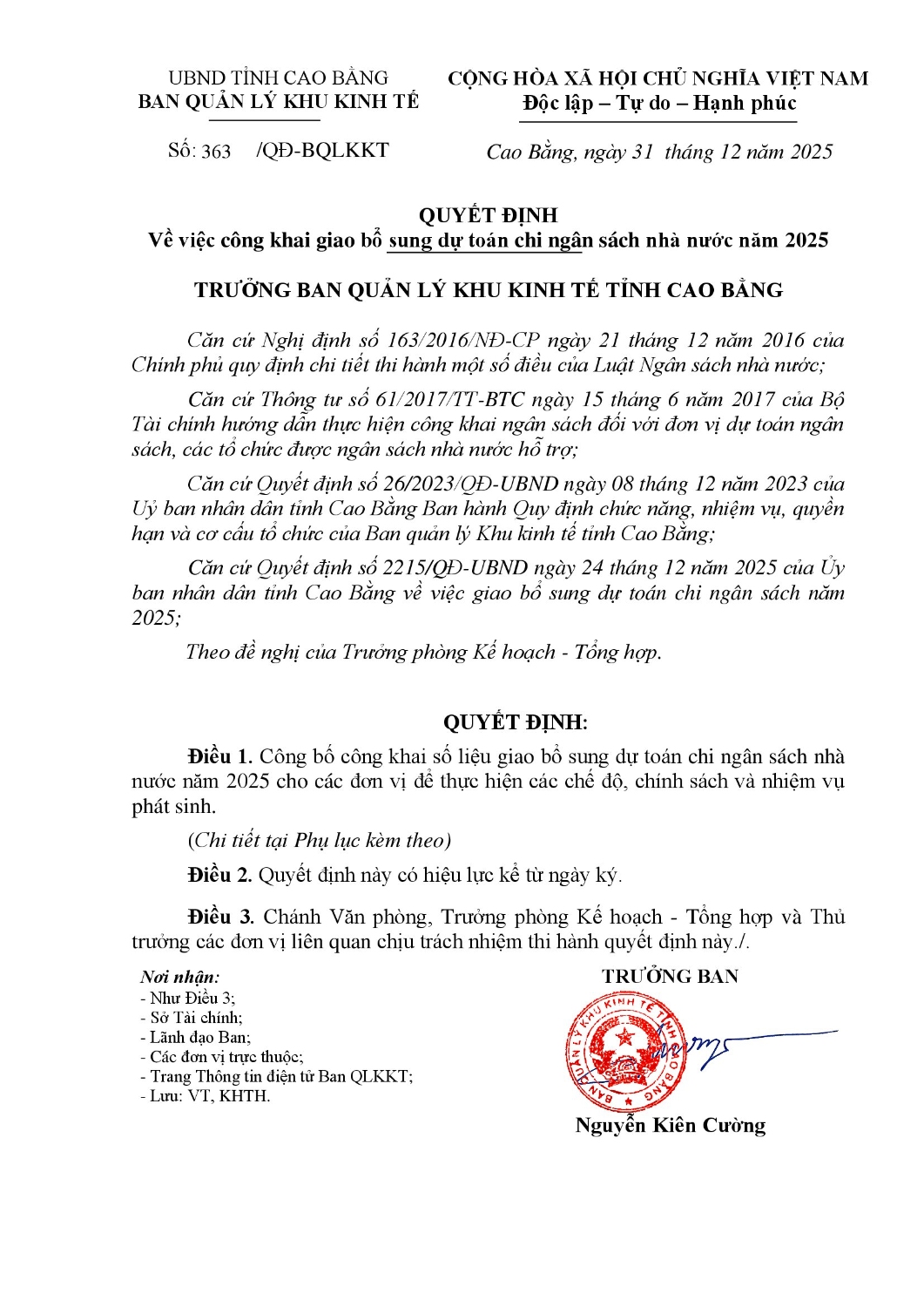 qd cong khai giao bo sung du toan 2025 luong