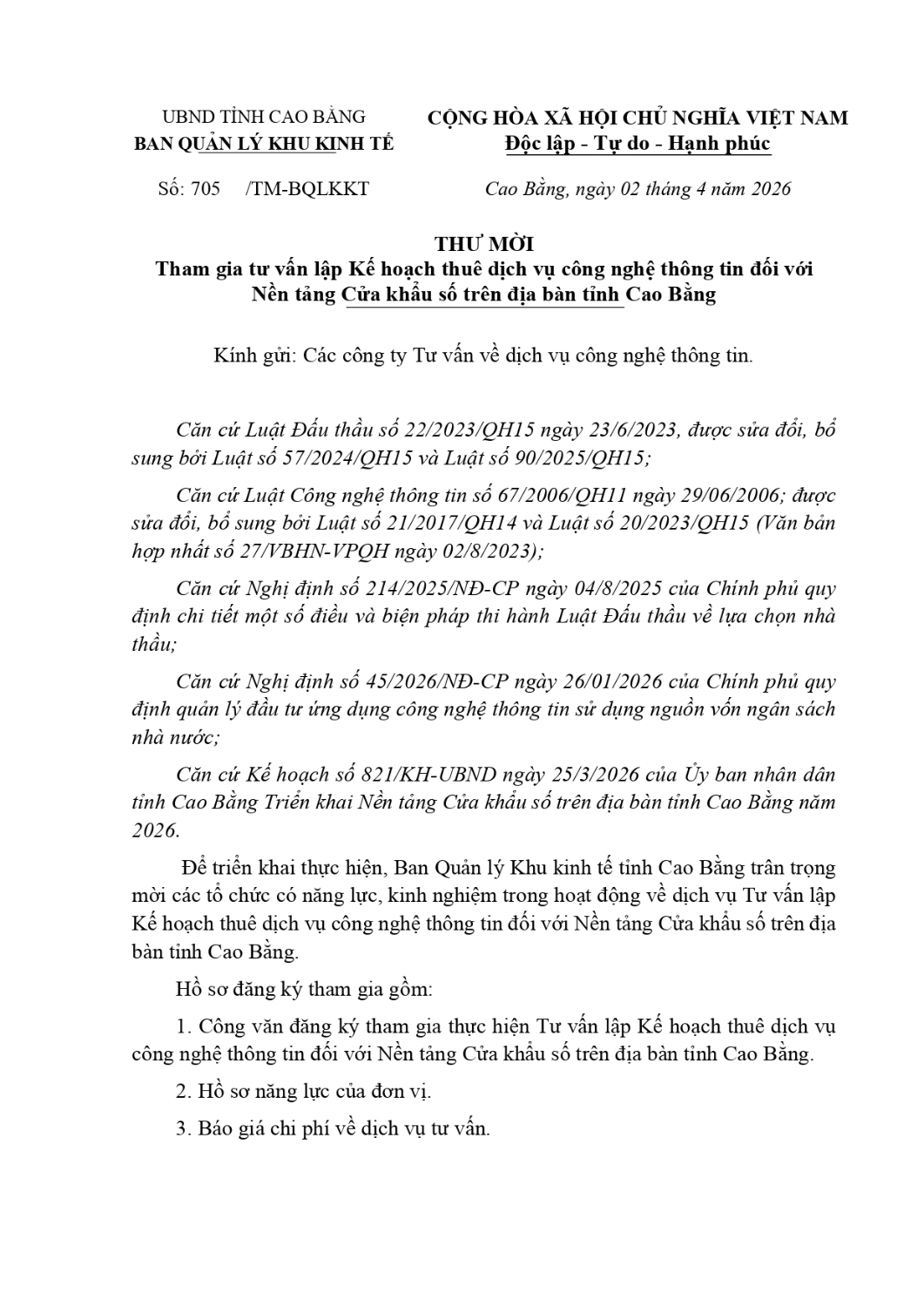 thu moi tham gia tu van lap ke hoach thue dich vu cntt nentang cuakhau so page 0001